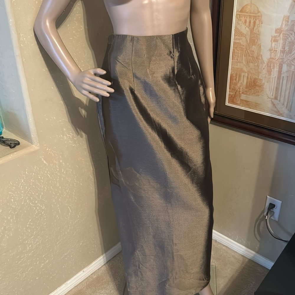 Sophie Sitbon Women’s Vintage Silk Skirt France Sz 42 Euro 10 US